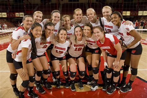 Wisconsin Volleyball team